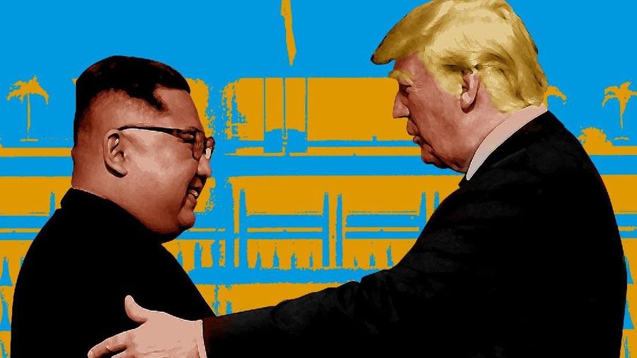 Setelah bertemu Xi Jinping di Jepang, Donald Trump kembali bertemu dengan Kim Jong-un di zona demiliterisasi, Korea.