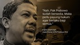 Fahri Hamzah, Wakil Ketua DPR/Politikus PKS.