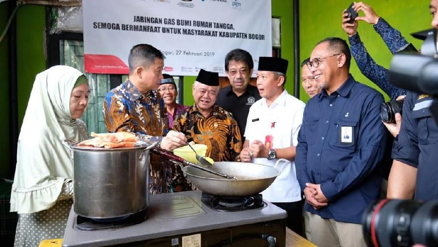 Salah satu keunggulan gas pipa, antara lain berasal dari kekayaan gas bumi di dalam negeri.