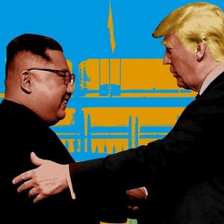 Menginjakkan Kaki di Korut, Trump Ajak Kim Jong-un ke AS