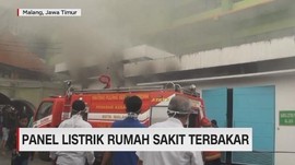 Panel Listrik RS di Malang Terbakar