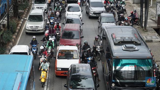  Motor  Tak Masuk Ganjil  Genap  DKI Bakal Atur Jalur  Khusus