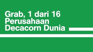 INFOGRAFIS: Grab, 1 dari 16 Perusahaan Decacorn Dunia