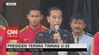 Presiden Jokowi Terima Timnas U-22
