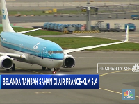 Belanda Tambah Saham Air France-KLM SA