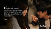 Aku gak pandai cemburu, malahan kalau kamu ninggalin aku, aku gak bisa apa-apa. Bisaku cuma mencintaimu. -Dilan