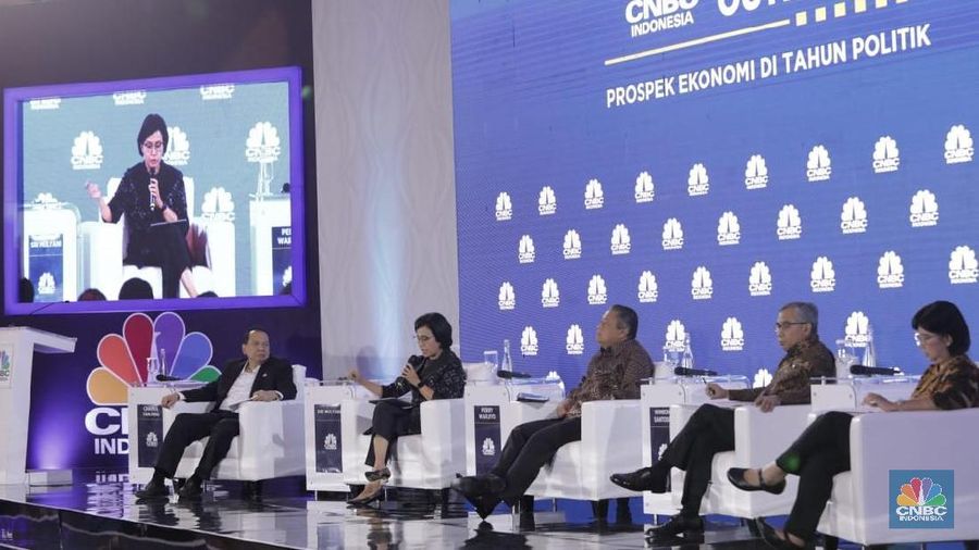 CNBC Indonesia sukses menggelar CNBC Indonesia Economic Outlook 2019. Acara yang digelar di Hotel Westin Kamis 28 Februari 2019.