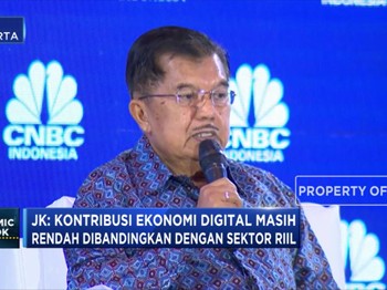 JK: Ekonomi Digital Jangan Lupakan Sektor Ril