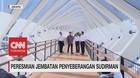 Anies Resmikan 'JPO Kekinian' Sudirman
