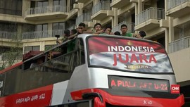 VIDEO: Arak-arakan Menyambut Prestasi Timnas Indonesia U-22