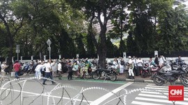 Mulai Kerumuni KPU, Massa Aksi Apel FUI Janji Tidak Kampanye
