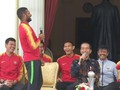 VIDEO: Detik-detik Marinus Minta Perbaikan Jalan ke Jokowi