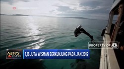 Kunjungan Wisman Naik 5,22% di Januari 2019