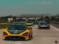 Pemandangan Langka, 20 Unit McLaren 'Touring' di Tol Cipali
