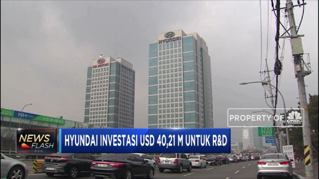 Hyundai Investasi USD 40,21 M untuk RdanD