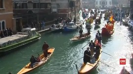 VIDEO: Venesia Terapkan 'Tiket Masuk' untuk Wisatawan