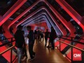 FOTO: Gemerlap JPO Gelora Bung Karno
