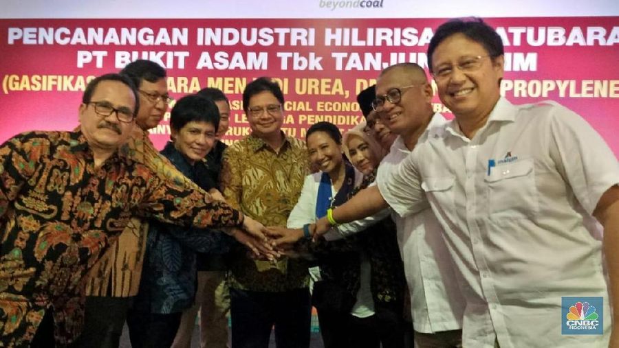 PTBA bangun 4 komplek pabrik gasifikasi batu bara yang ditargetkan rampung di 2022
