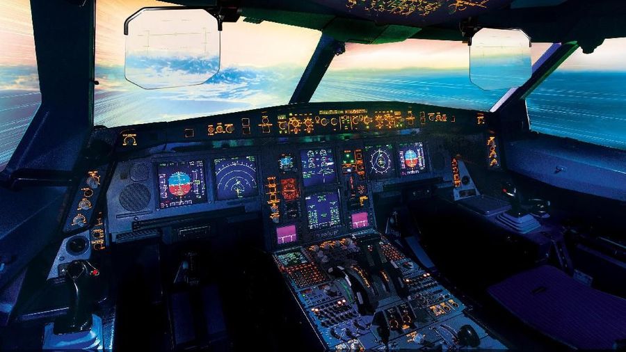 Kokpit Airbus A330-900