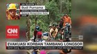 Evakuasi Korban Tambang Emas Ilegal Longsor