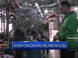 Ekonomi China Dibayangi Perlambatan Global