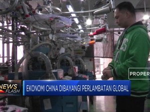 Ekonomi China Dibayangi Perlambatan Global