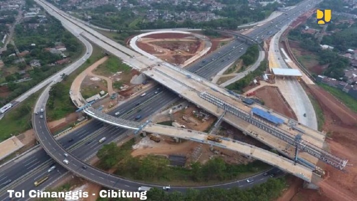 Tol Cimanggis-Cibitung (Dok: PUPR) Tol Cimanggis-Cibitung (Dok: PUPR)