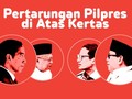 INFOGRAFIS: Elektabilitas Jokowi Vs Prabowo di Atas Kertas