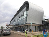 Mengintip Wajah Baru Stasiun KA Cisauk yang Futuristik