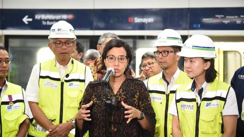 Pembangunan MRT akan menyumbang pertumbuhan ekonomi Indonesia, seperti peningkatan tenaga kerja