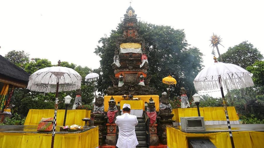 Kegiatan tersebut dalam rangka menyambut hari raya Nyepi Tahun Baru Saka 1941.