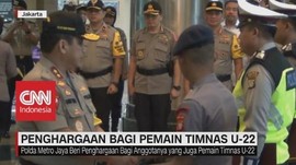 Penghargaan Polda Untuk Pemain Timnas