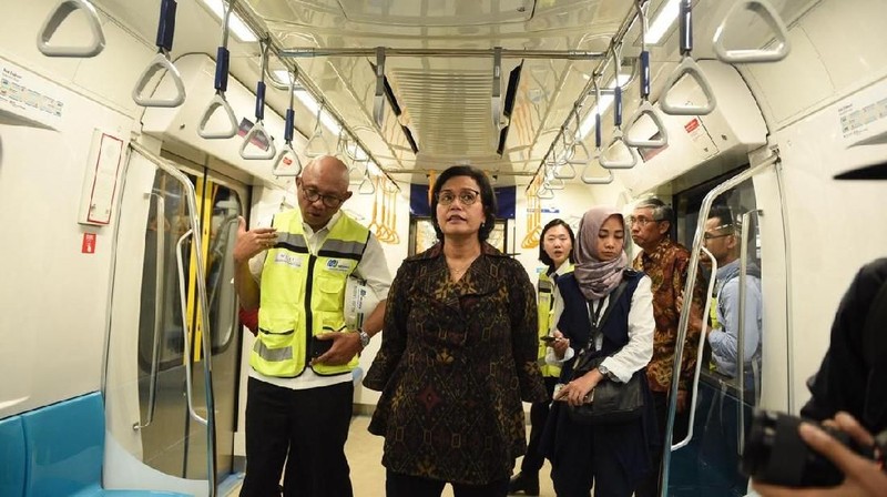 Pembangunan MRT akan menyumbang pertumbuhan ekonomi Indonesia, seperti peningkatan tenaga kerja
