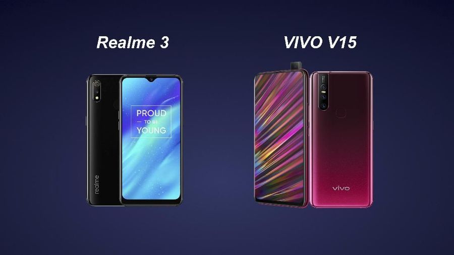 Realme 3 dan Vivo V15 masuk pasar Indonesia. Sebelum memutuskan untuk membeli ada baiknya membandingkan spesifikasi dan harga dua ponsel ini. Berikut ulasannya.