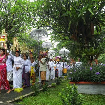 Seperti di Bali, Begini Suasana Jelang Nyepi di Depok