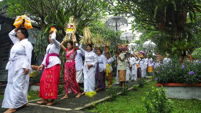 Kegiatan tersebut dalam rangka menyambut hari raya Nyepi Tahun Baru Saka 1941.