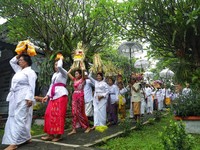Seperti di Bali, Begini Suasana Jelang Nyepi di Depok
