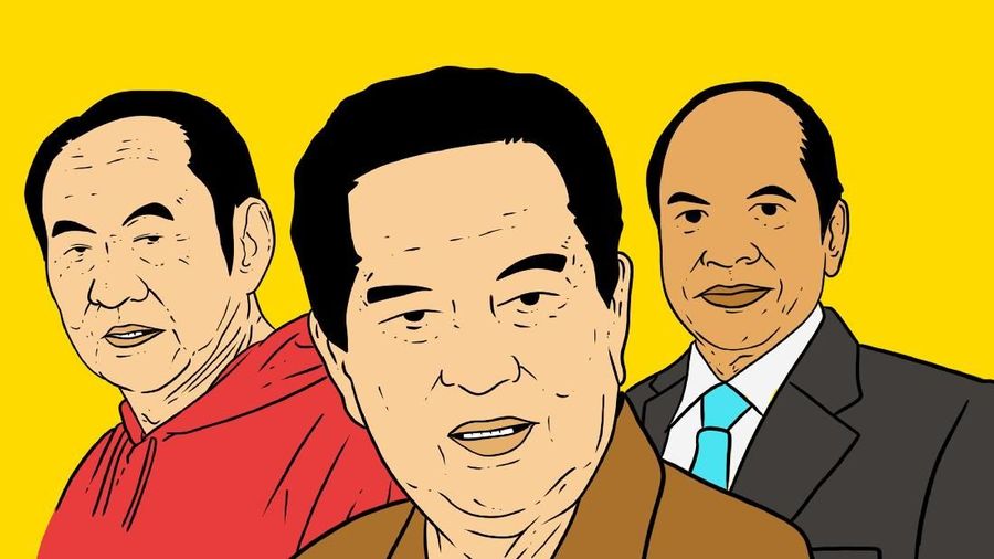 Bila seluruh nilai aset 21 orang tersebut digabung, besaran kekayaannya akan mencapai US$ 78,5 miliar, atau setara dengan Rp 1.110,9 triliun