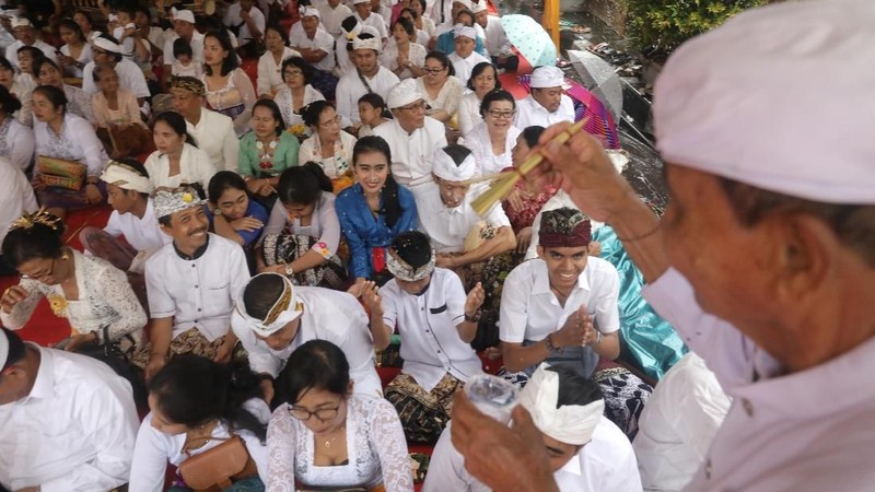Kegiatan tersebut dalam rangka menyambut hari raya Nyepi Tahun Baru Saka 1941.