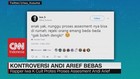 Andi Arief Pulang, Iwa K Protes