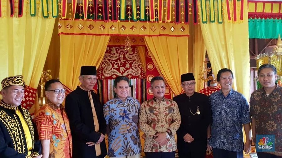 Deputi Gubernur Senior Bank Indonesia (BI) Mirza Adityaswara mengunjungi Kota Tarakan, Provinsi Kalimantan Utara (Kaltara), Kamis (7/3/2019).
