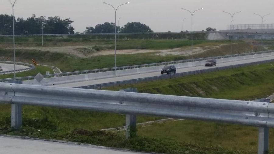 Peresmian jalan tol ruas bakauheni terbanggi besar. (Dok. BUMN)
