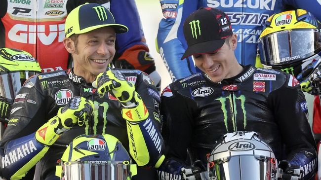 Kru Rossi dan Vinales Saling Beri Bocoran di MotoGP