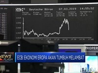ECB: Ekonomi Eropa Akan Tumbuh Melambat