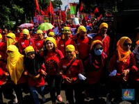 Rayakan Hari Perempuan Sedunia via Aksi di Kawasan Ring 1