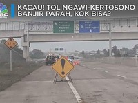 Tol Ngawi-Kertosono Banjir, Kok Bisa?
