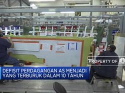 Neraca Perdagangan AS Defisit USD 59,8 M