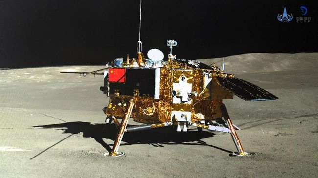 Yutu dan Chang'e 4 Kembali Bangun dari Tidur Panjang