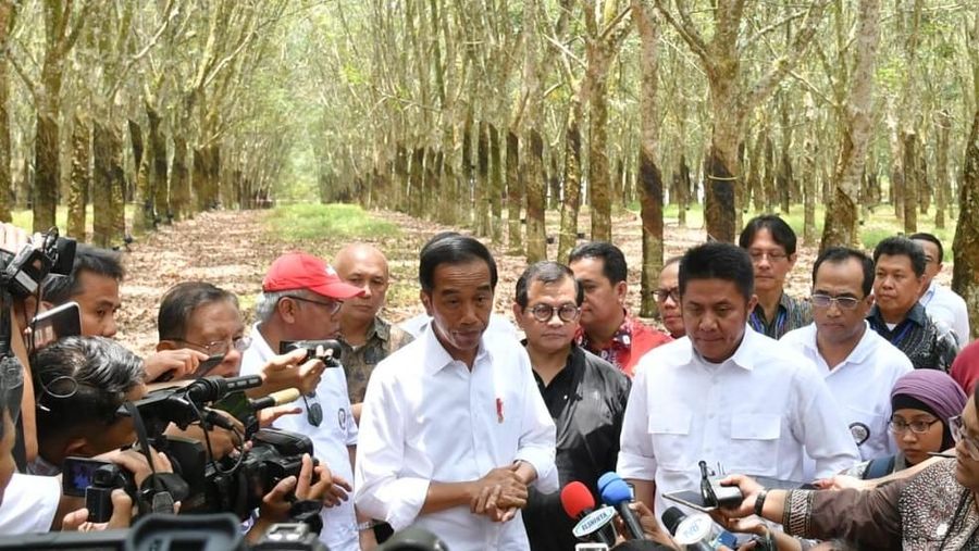Hal itu sebagai langkah yang diinisiasi pemerintah untuk mendongkrak harga karet yang saat ini sedang menurun.