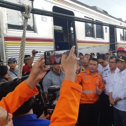 Jalur Kelar Diperbaiki, KRL Bogor-Jakarta Beroperasi Normal